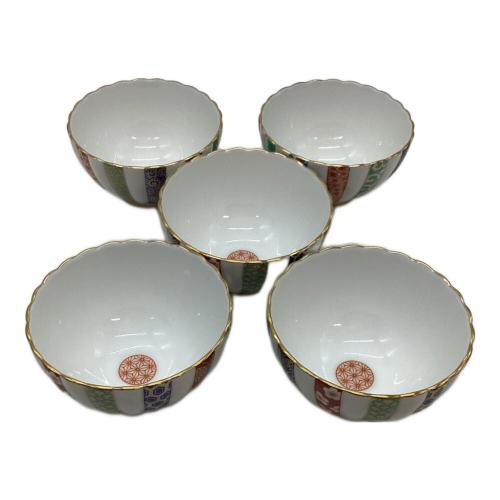 香蘭社 (コウランシャ) 小鉢揃え ▲ 三色地紋 5Pセット