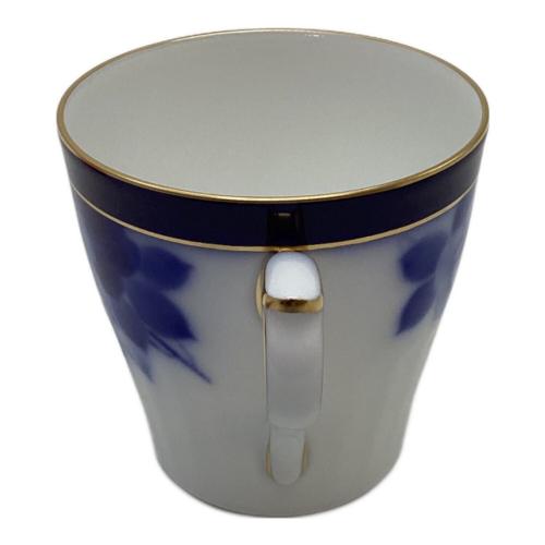 大倉陶園 (オオクラトウエン) マグカップ 100周年記念▲ ブルーローズ(8211)