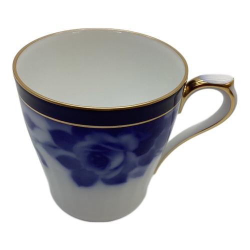 大倉陶園 (オオクラトウエン) マグカップ 100周年記念▲ ブルーローズ(8211)