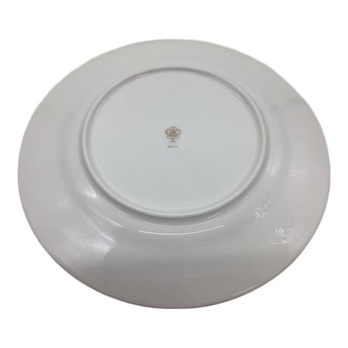 大倉陶園 (オオクラトウエン) 23㎝フィッシュ皿 ▲ ブルーローズ(8011)