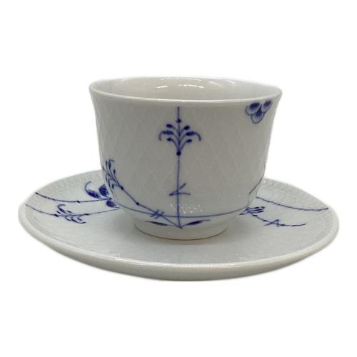ROYAL COPENHAGEN (ロイヤル・コペンハーゲン) ノンハンドルカップ&ソーサー ▲ ブルーパルメッテ