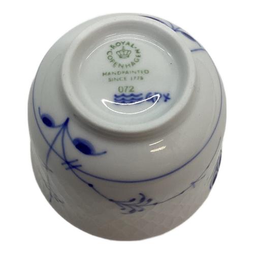 ROYAL COPENHAGEN (ロイヤル・コペンハーゲン) ノンハンドルカップ&ソーサー ▲ ブルーパルメッテ