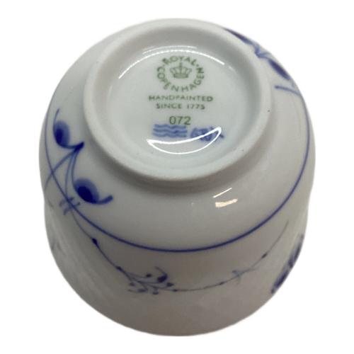 ROYAL COPENHAGEN (ロイヤル・コペンハーゲン) ノンハンドルカップ&ソーサー ▲ ブルーパルメッテ