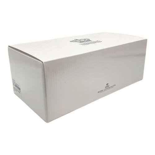 ROYAL COPENHAGEN (ロイヤル・コペンハーゲン) ノンハンドルカップ&ソーサー ブルーパルメッテ