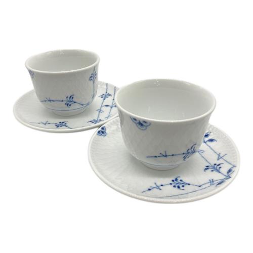 ROYAL COPENHAGEN (ロイヤル・コペンハーゲン) ノンハンドルカップ&ソーサー ブルーパルメッテ