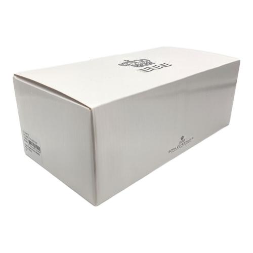 ROYAL COPENHAGEN (ロイヤル・コペンハーゲン) ノンハンドルカップ&ソーサー ブルーパルメッテ