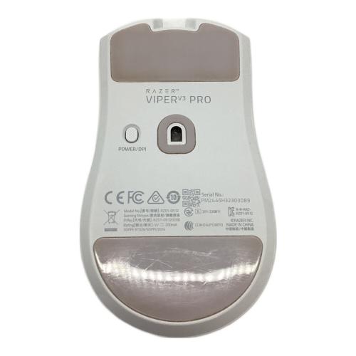 Razer (レイザー) ゲーミングマウス 使用感有 / ホワイト VIPER V3