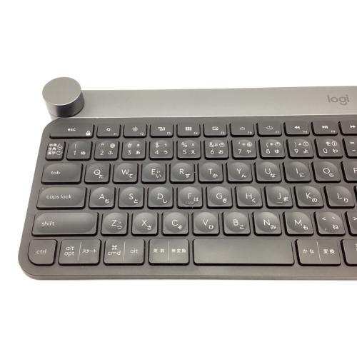 【新品未使用】Logicool Craft KX1000s キーボード キーボード ブラック KX1000S [ワイヤレス /Bluetooth・USB] Logicool