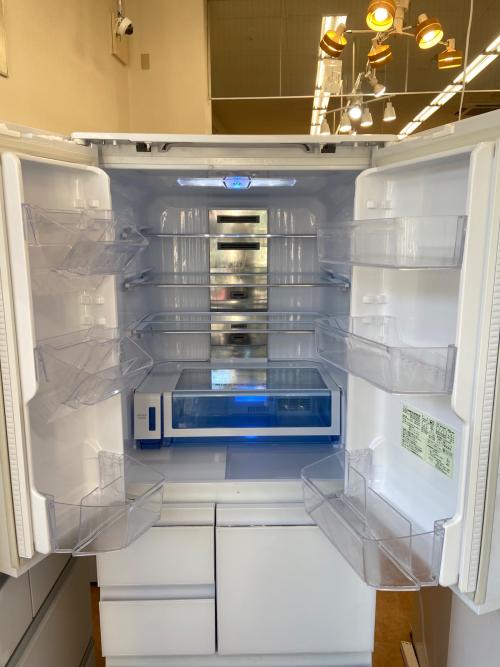 SHARP (シャープ) 6ドア冷蔵庫 SJ-AF50H-W 2021年製 502L