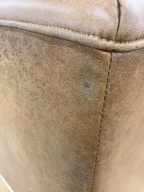 Knot antiques (ノットアンティークス) 片袖ソファー 253 キャメル GRESS