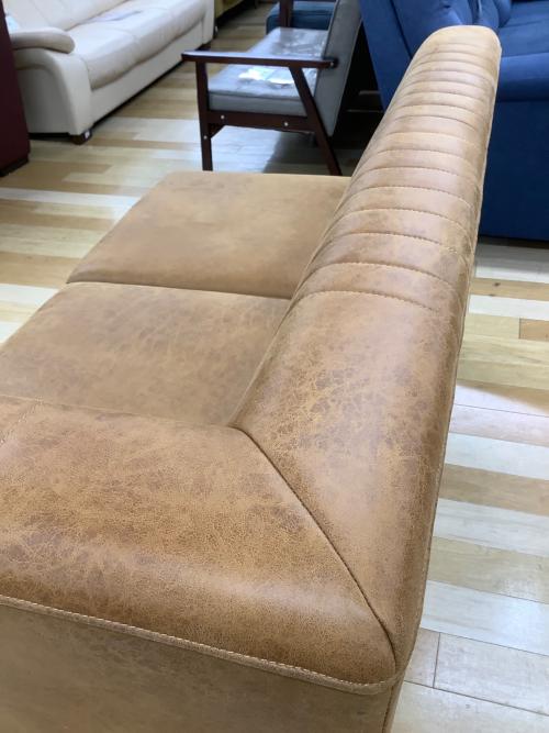Knot antiques (ノットアンティークス) 片袖ソファー 253 キャメル GRESS