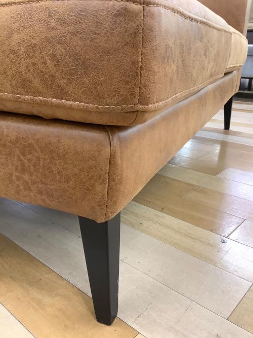 Knot antiques (ノットアンティークス) 片袖ソファー 253 キャメル GRESS