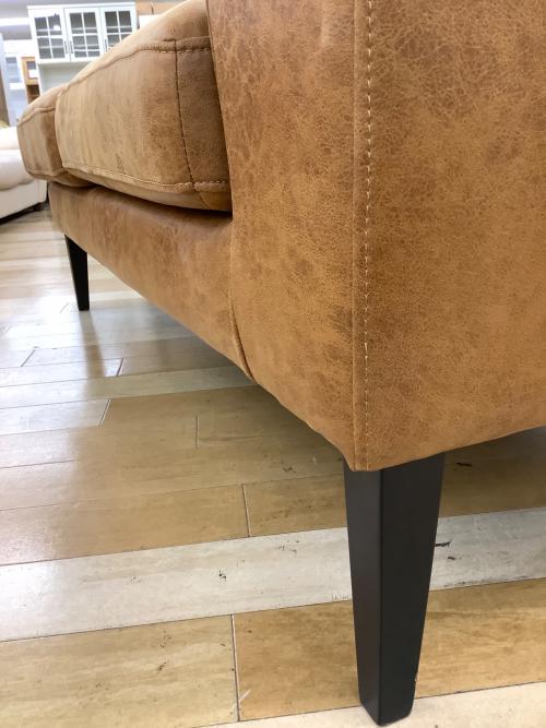 Knot antiques (ノットアンティークス) 片袖ソファー 253 キャメル GRESS