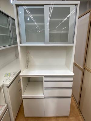 松田家具 (マツダカグ) レンジボード ホワイト