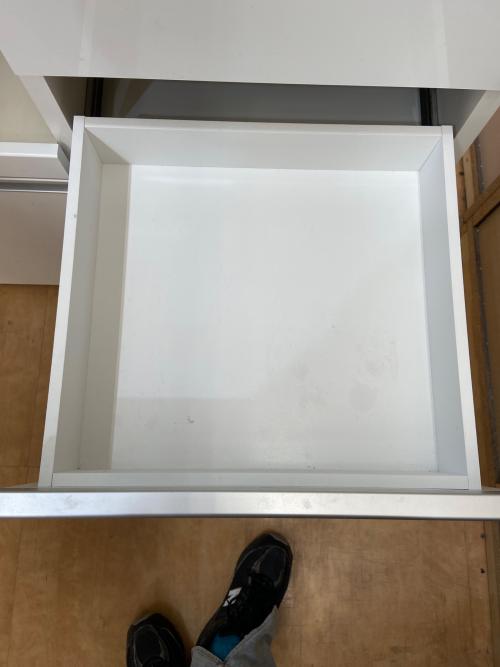 松田家具 (マツダカグ) レンジボード ホワイト