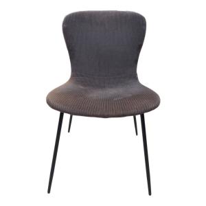 a.depeche (アデペシュ) ダイニングチェアー ブラウン×ブラック zip design