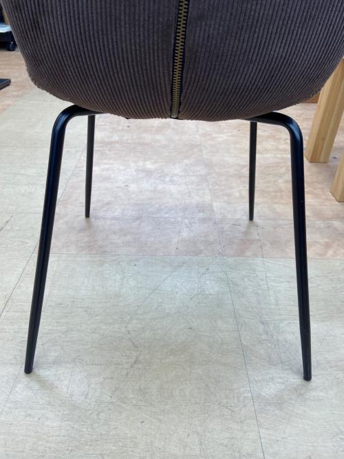 a.depeche (アデペシュ) ダイニングチェアー ブラウン×ブラック zip