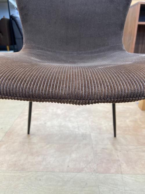 a.depeche (アデペシュ) ダイニングチェアー ブラウン×ブラック zip design