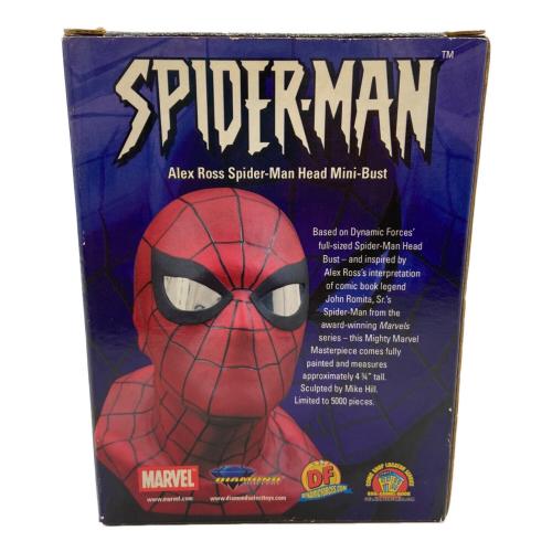 MARVEL (マーベル) 「スパイダーマン」 アレックス・ロス ミニバスト アメコミフィギュア 現状販売品
