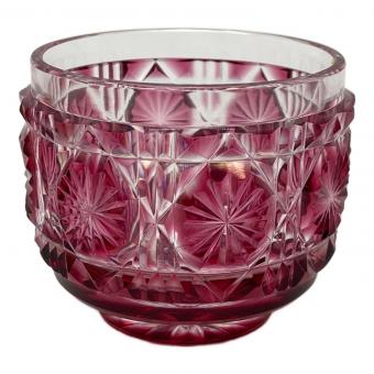 薩摩切子 (サツマキリコ) お猪口 ▲