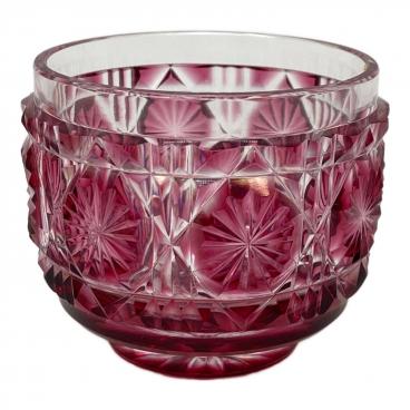 値下げしました。ヤマサキガラス 薩摩切子　2個セット 未使用品 未使用