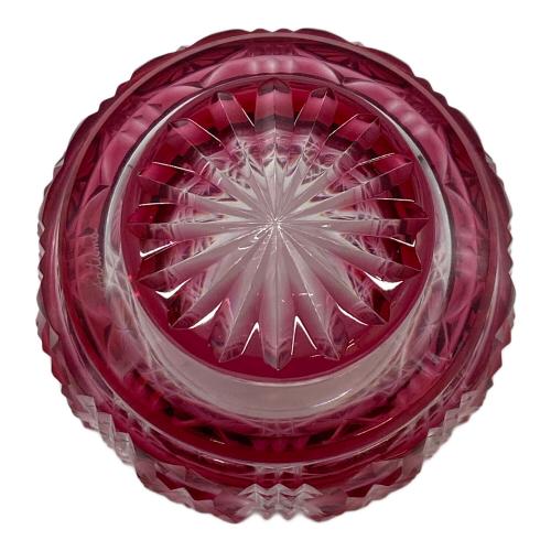 薩摩切子 (サツマキリコ) お猪口 ▲