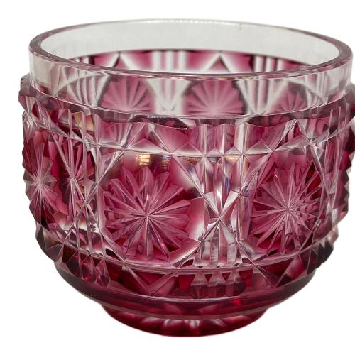 薩摩切子 (サツマキリコ) お猪口 ▲