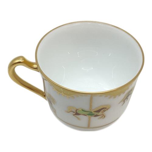 大倉陶園 (オオクラトウエン) コーヒーカップ&ソーサー うまくゆく回転木馬
