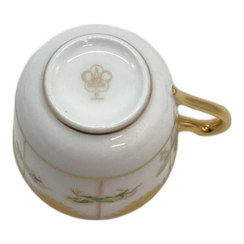 大倉陶園 (オオクラトウエン) コーヒーカップ&ソーサー うまくゆく回転木馬