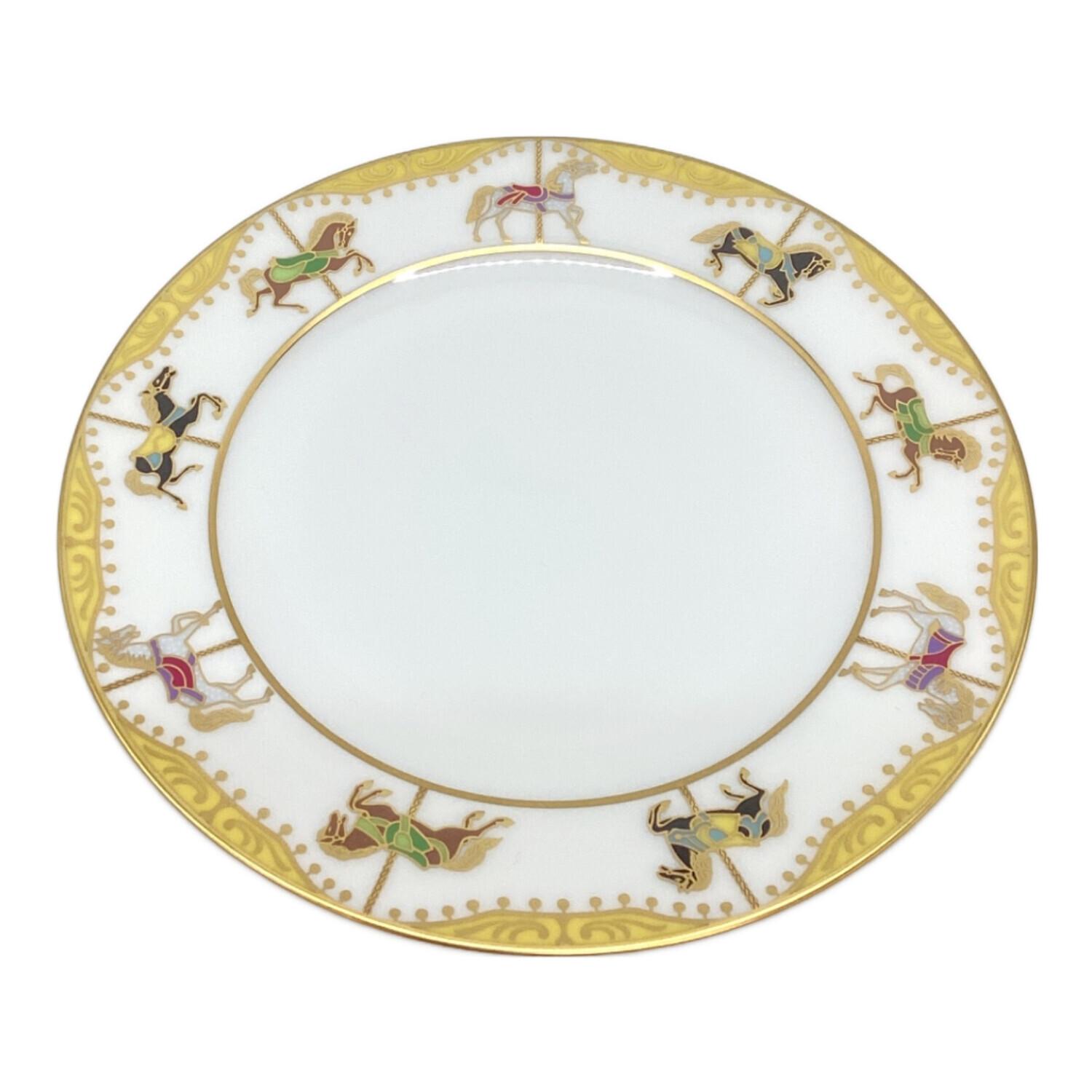 大倉陶園 (オオクラトウエン) デザートプレート 20cm うまくゆく回転