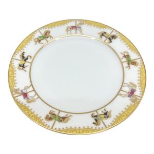 大倉陶園 (オオクラトウエン) デザートプレート 20cm うまくゆく回転木馬