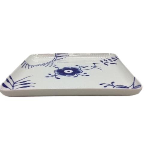 ROYAL COPENHAGEN (ロイヤル・コペンハーゲン) スクエアプレート 20cm ブルーフルーテッド