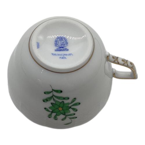 Herend (ヘレンド) カップ&ソーサー アポニーグリーン