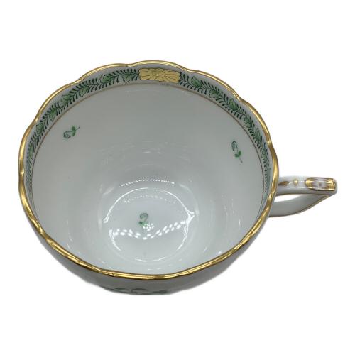 Herend (ヘレンド) カップ&ソーサー アポニーグリーン