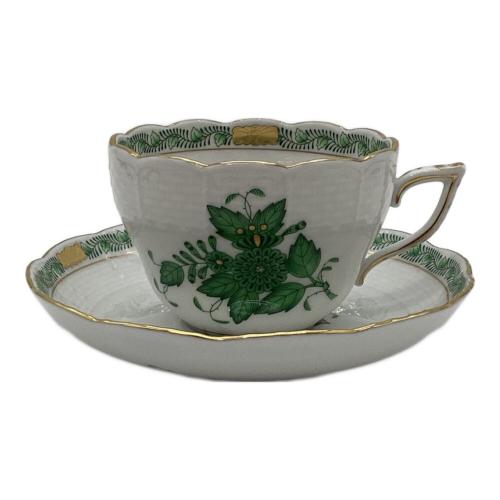 Herend (ヘレンド) カップ&ソーサー　アポニーグリーン