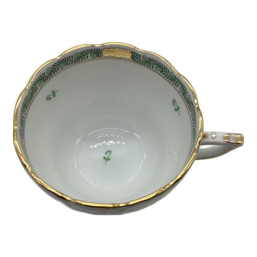 Herend (ヘレンド) カップ&ソーサー　アポニーグリーン