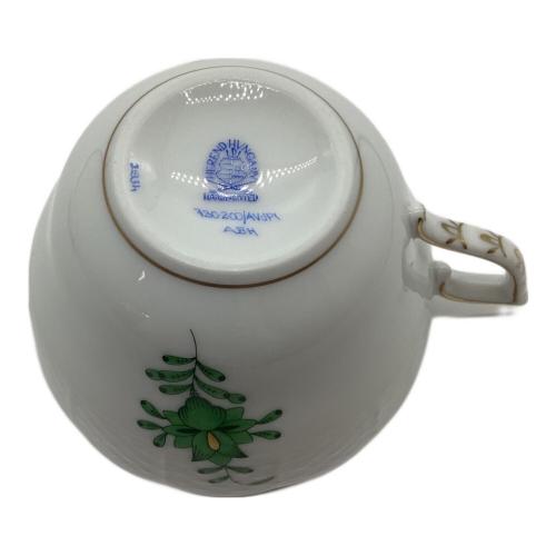 Herend (ヘレンド) カップ&ソーサー　アポニーグリーン