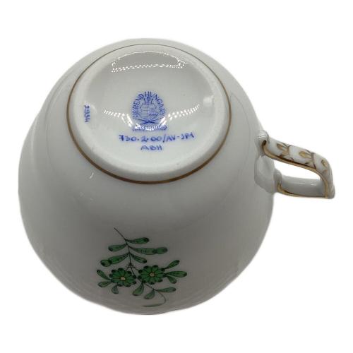 Herend (ヘレンド) カップ&ソーサー ▲ アポニーグリーン