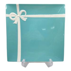 TIFFANY & Co. (ティファニー) スクエアプレート ブルーボックスプレート