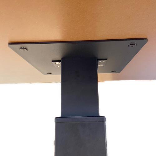 ニトリ 昇降デスク(手動) ナチュラル×ブラック