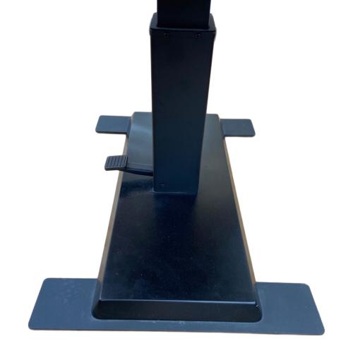 ニトリ 昇降デスク(手動) ナチュラル×ブラック