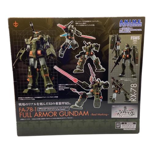 BANDAI (バンダイ) FA-78-1 フルアーマーガンダム ver. A.N.I.M.E. ～リアルマーキング～ ガンプラ ROBOT魂