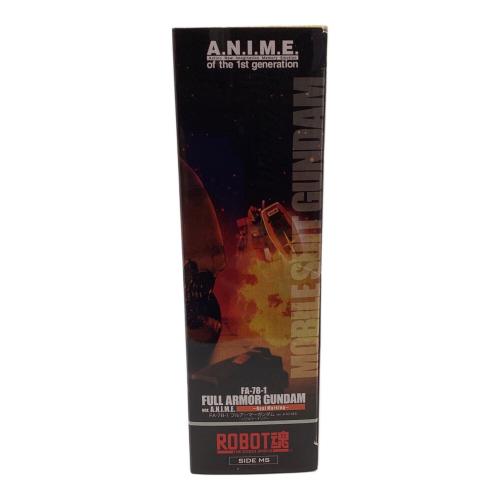 BANDAI (バンダイ) FA-78-1 フルアーマーガンダム ver. A.N.I.M.E. ～リアルマーキング～ ガンプラ ROBOT魂