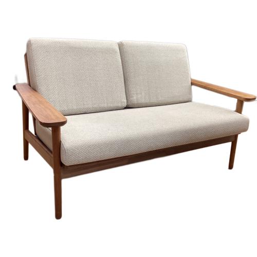 karimoku (カリモク) 2人掛けソファー 84 高さ70 幅137 奥行67 グレー