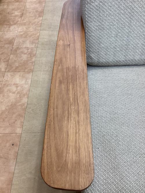 karimoku (カリモク) 2人掛けソファー 84 高さ70 幅137 奥行67 グレー