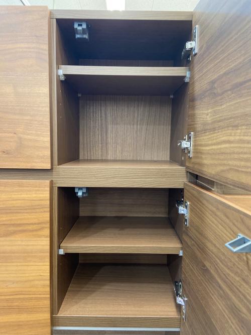 karimoku (カリモク) 4枚扉レンジボード EW37006XR 84 ブラウン KITCHIT