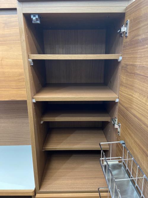 karimoku (カリモク) 4枚扉レンジボード EW37006XR 84 ブラウン KITCHIT