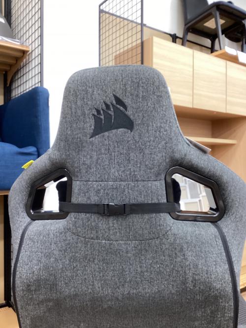 CORSAIR (コルセア) ゲーミングチェア グレー T3 RUSH V2