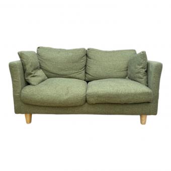 2人掛けソファー グリーン