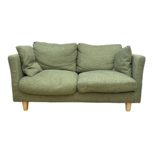2人掛けソファー グリーン
